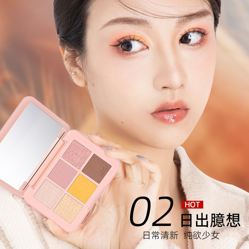 Romantic Beauty Six Color Eyeshadow 6g