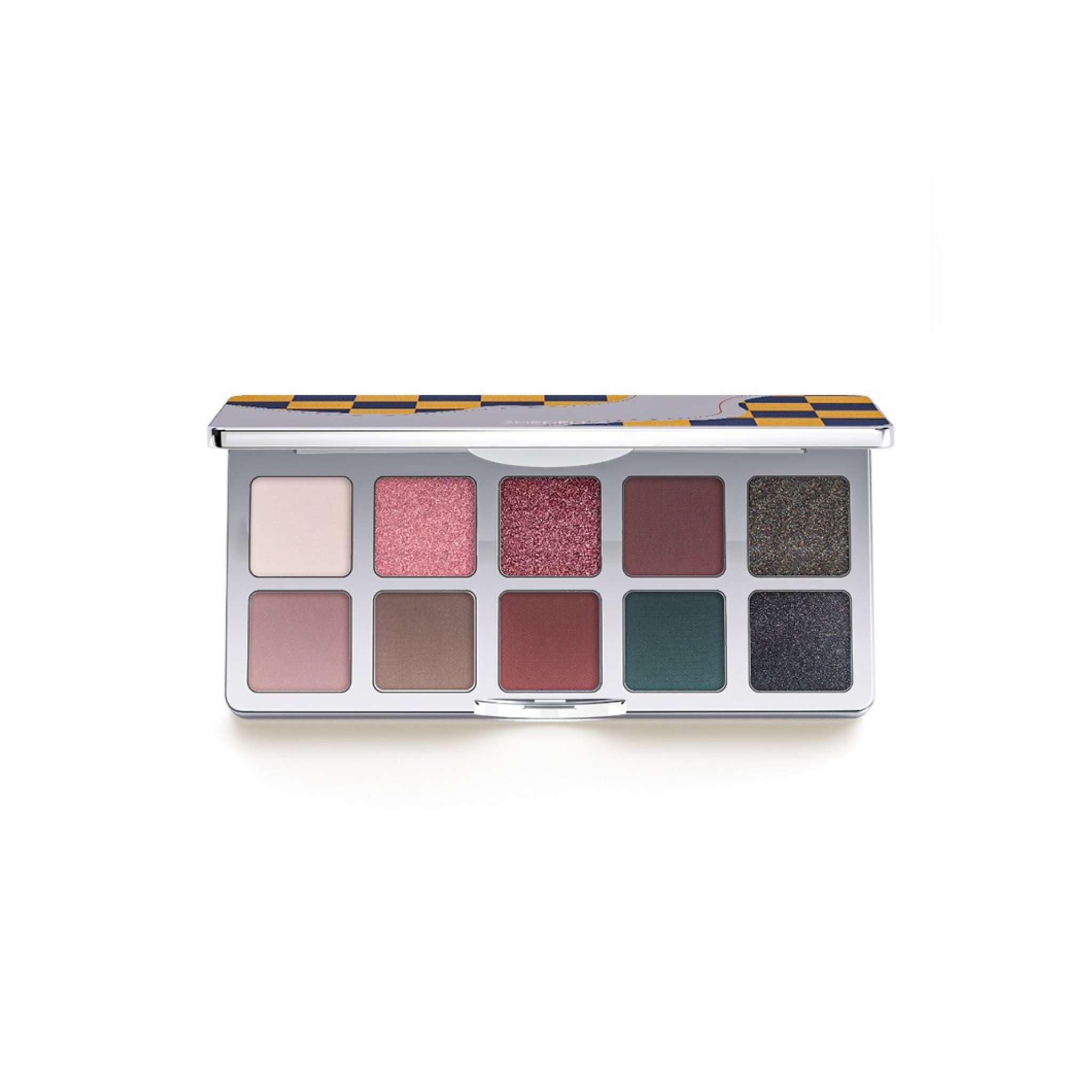 Shedella Checkerboard 10 Colors Eye Palette 10g