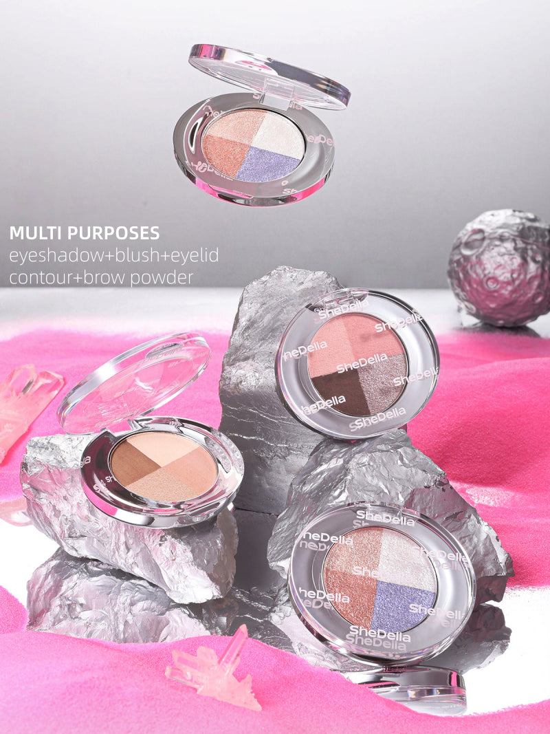 Shedella Cat series Pocket Planet 4D Eye Shadow Palette 3.5g