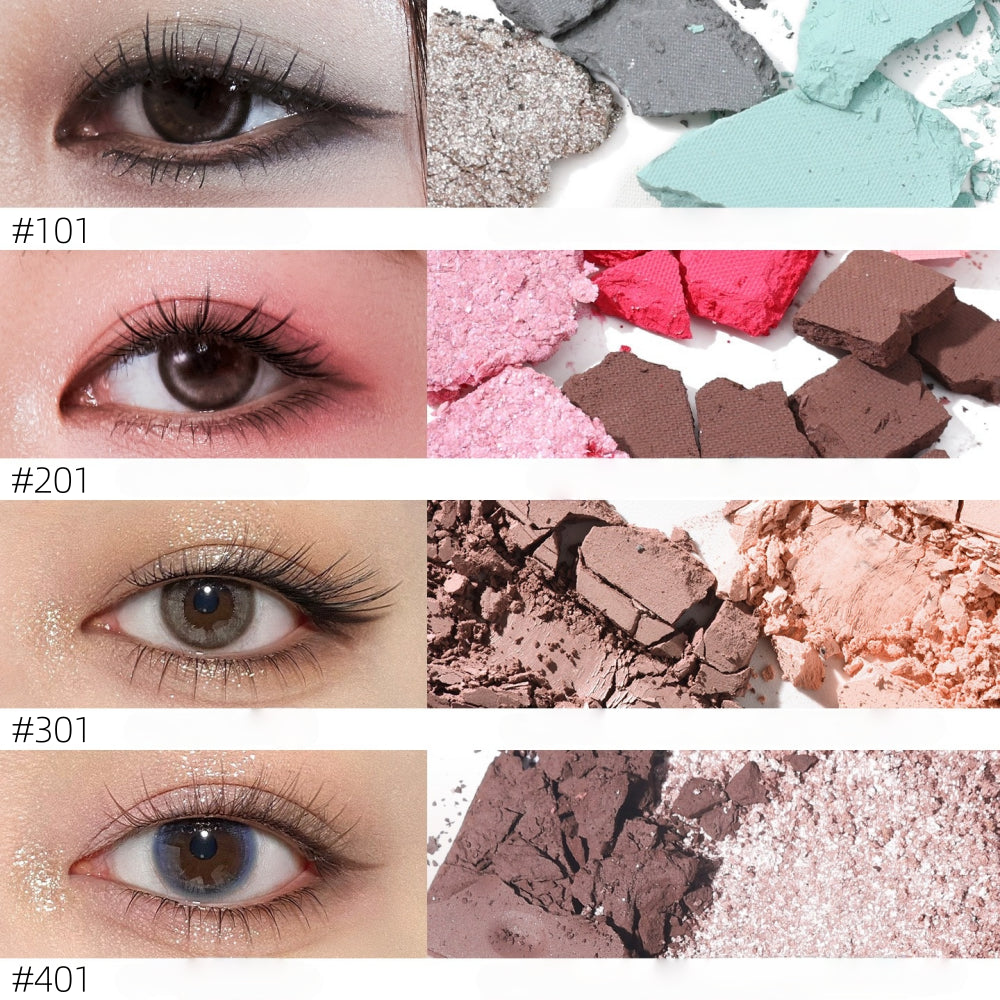 Shedella Cat Series 10 Colors Eyeshadow 14g