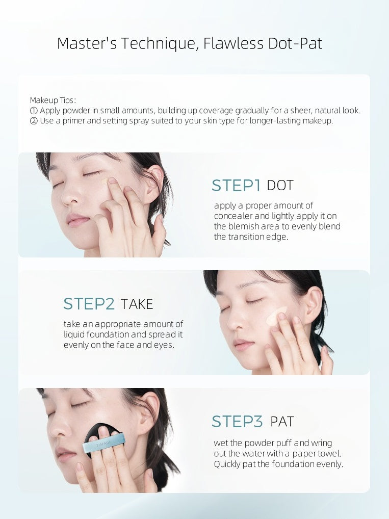 TIMAGE - Matte Lasting Foundation and Correcting Concealer 30g+1g