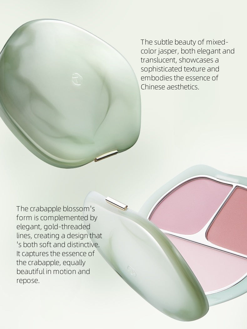 TIMAGE Vigorous and Flowing Jade Rouge Palette 13g