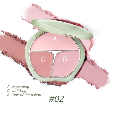TIMAGE Vigorous and Flowing Jade Rouge Palette 13g