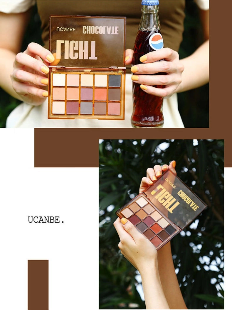 UCANBE 15 Colors Eyeshadow Palette Fruit Punch