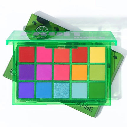 UCANBE 15 Colors Eyeshadow Palette Fruit Punch