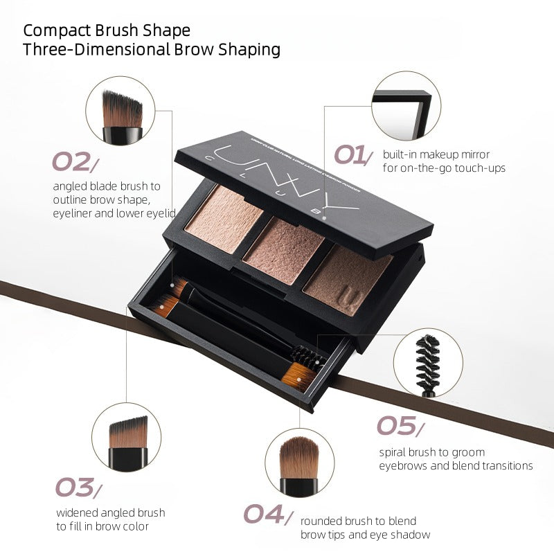 UNNY CLUB Natural Long Lasting Eyebrow Powder 2.7g