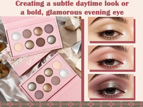 UCANBE - 8-Color Baked Eyeshadow 9.5g