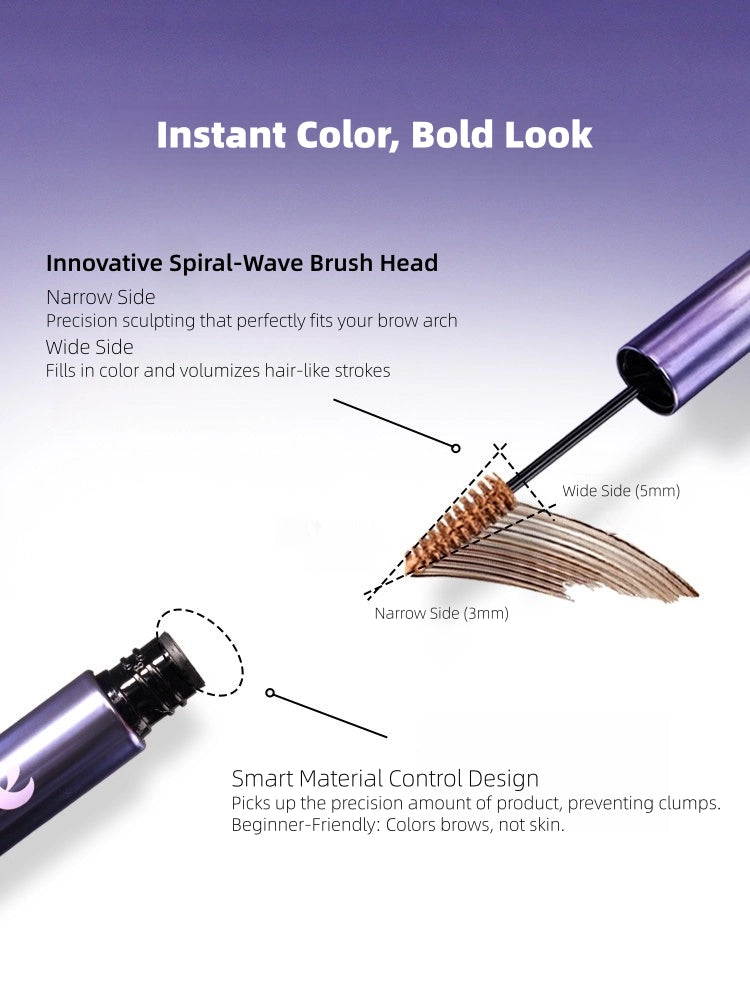 UHUE - Velvet Matte Eyebrow Mascara 3.5g