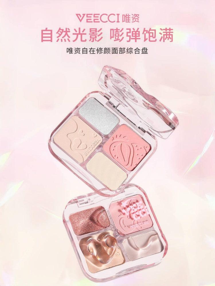 Veecci Complex Blush Contour Palette 9g