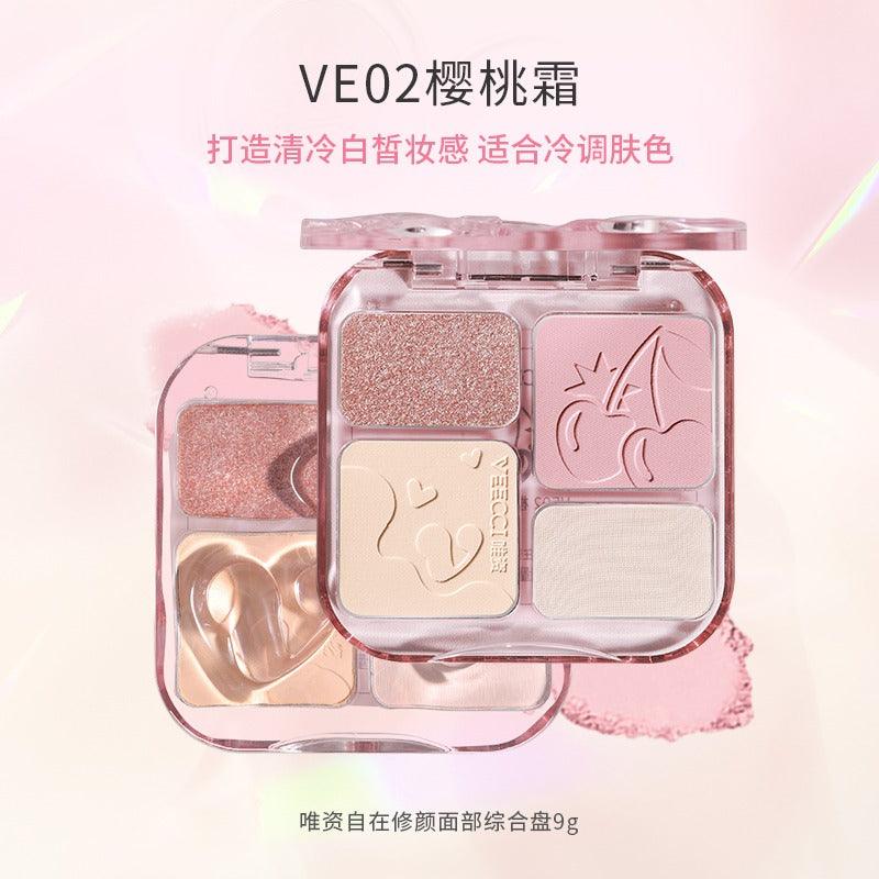 Veecci Complex Blush Contour Palette 9g