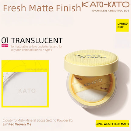 KATOKATO - [Woven Me] Loose Setting Powder 8g