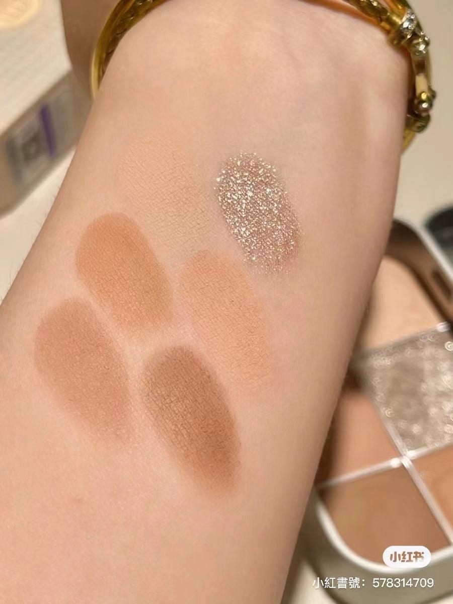 YIGUDIGU Candy Box Tea Party 6 Colors Eye Palette 18g