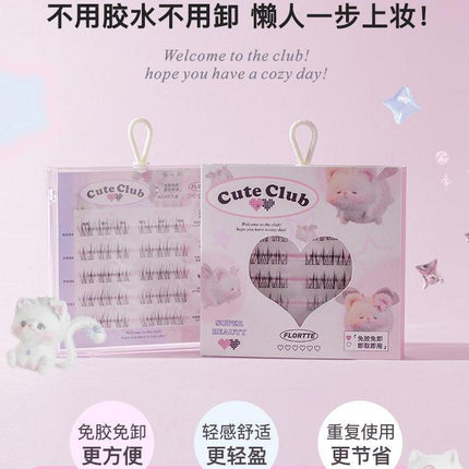 Flortte - Super Beauty Glue Free False Eyelashes