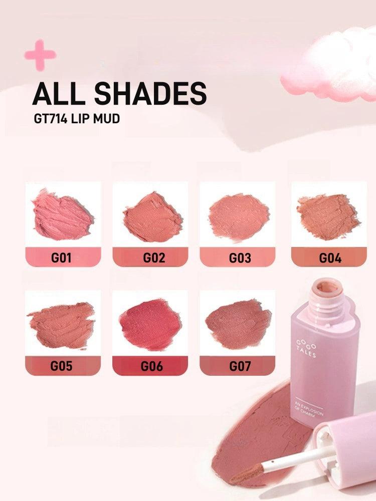 GOGO TALES Soft Matte Lip Mud 5g