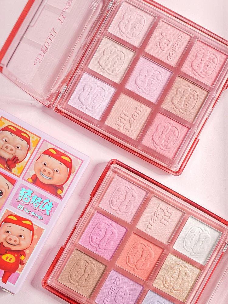 JILL LEEN GGBOND 9 Colors Blush Palette 12g