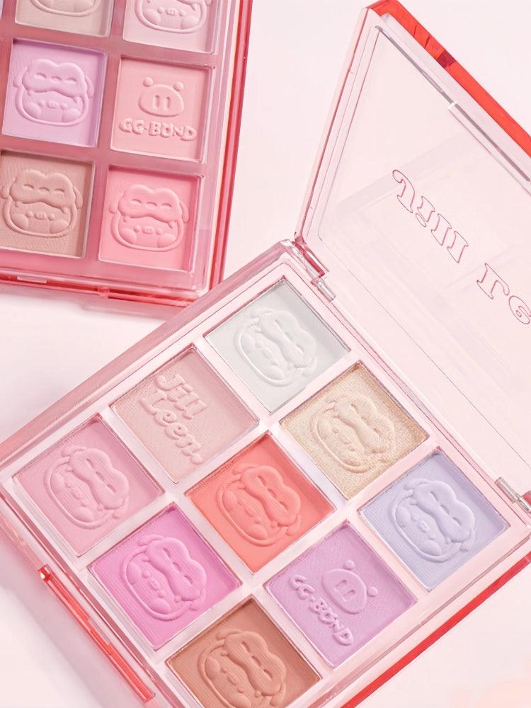 JILL LEEN GGBOND 9 Colors Blush Palette 12g