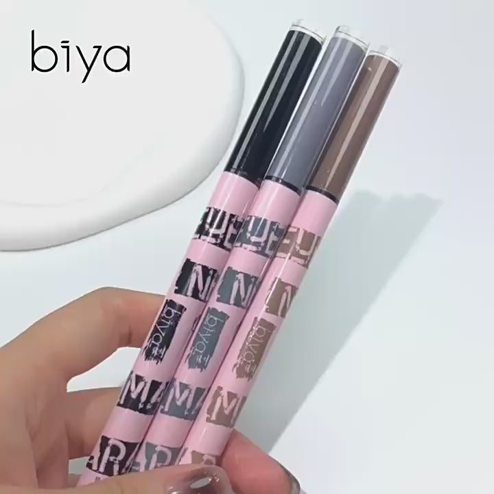 Load video: BIYA Quick Dry Liquid Eyeliner 600mg