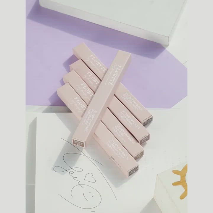 Load video: Flortte Dual Ends Eyebrow Pencil for Beginners 0.3g