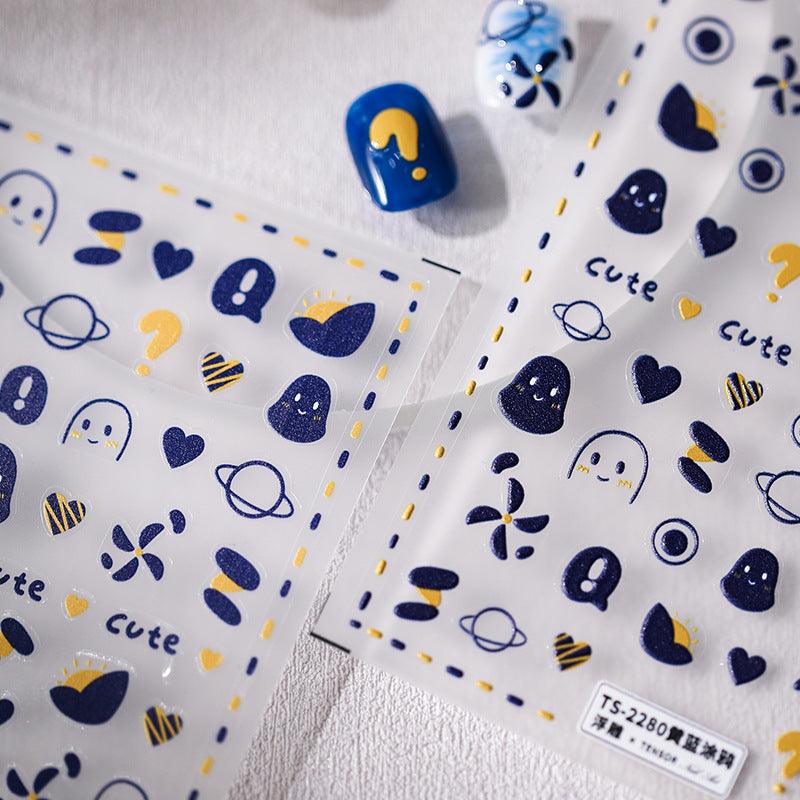 DIY Nail Stickers Nail Art TS2280 - Chic Decent