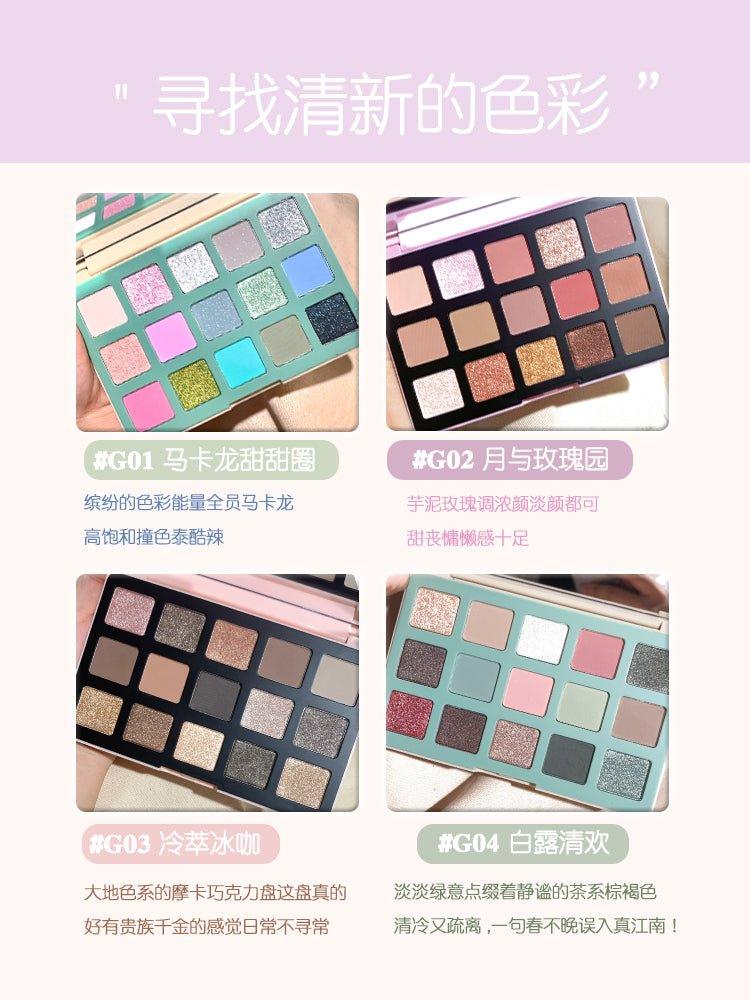 GOGO TALES 15 Colors Eye Palette 24g