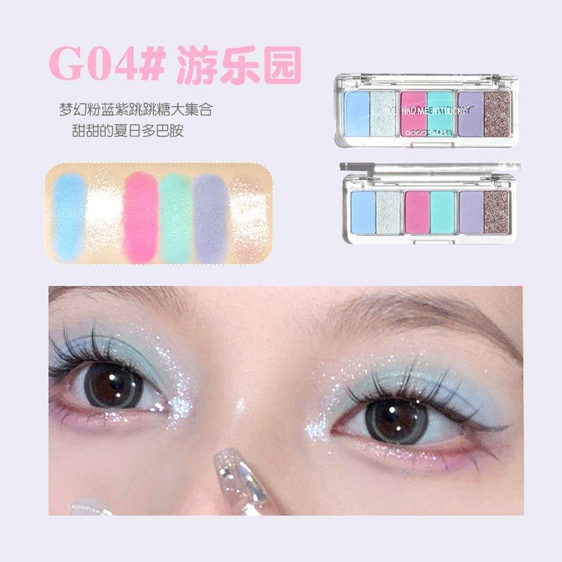 GOGO TALES 6 Colors Eye Shadow 6.6g