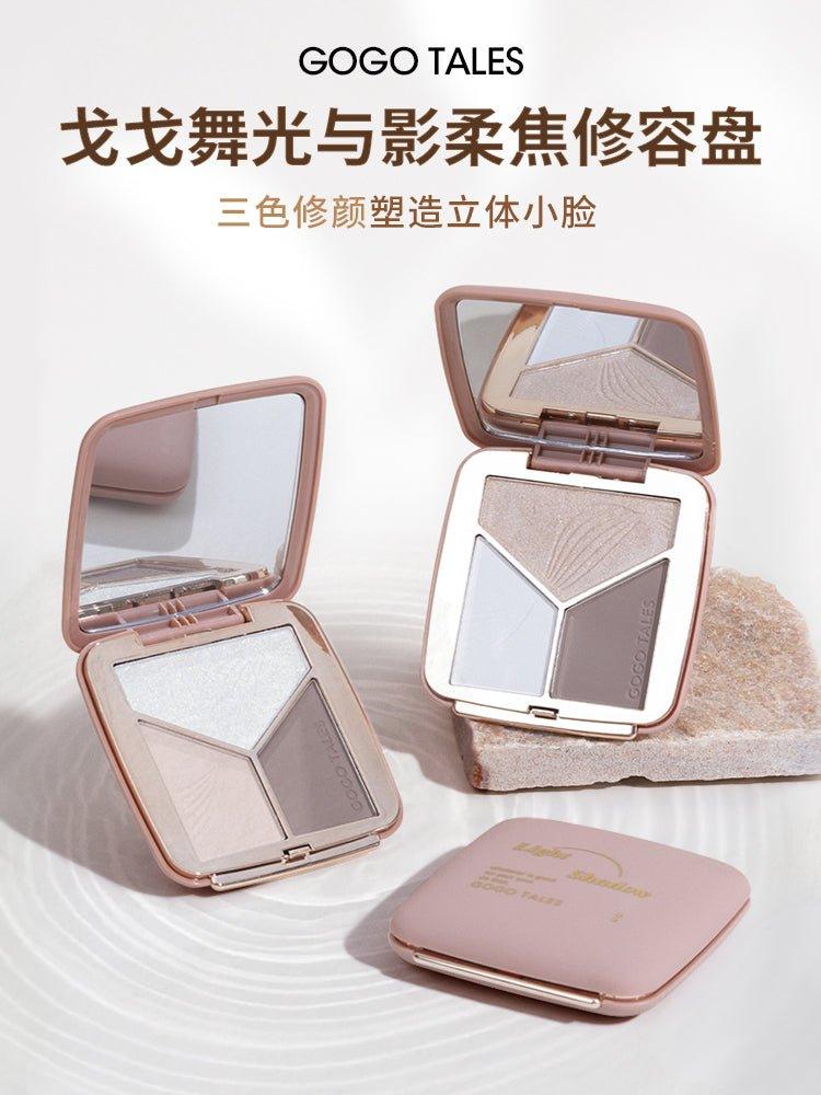 GOGO TALES Triple Colors Contour Palette 11g