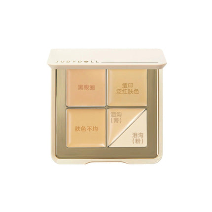 Judydoll Traceless Cloud Touch Concealer Palette JD124 - Chic Decent
