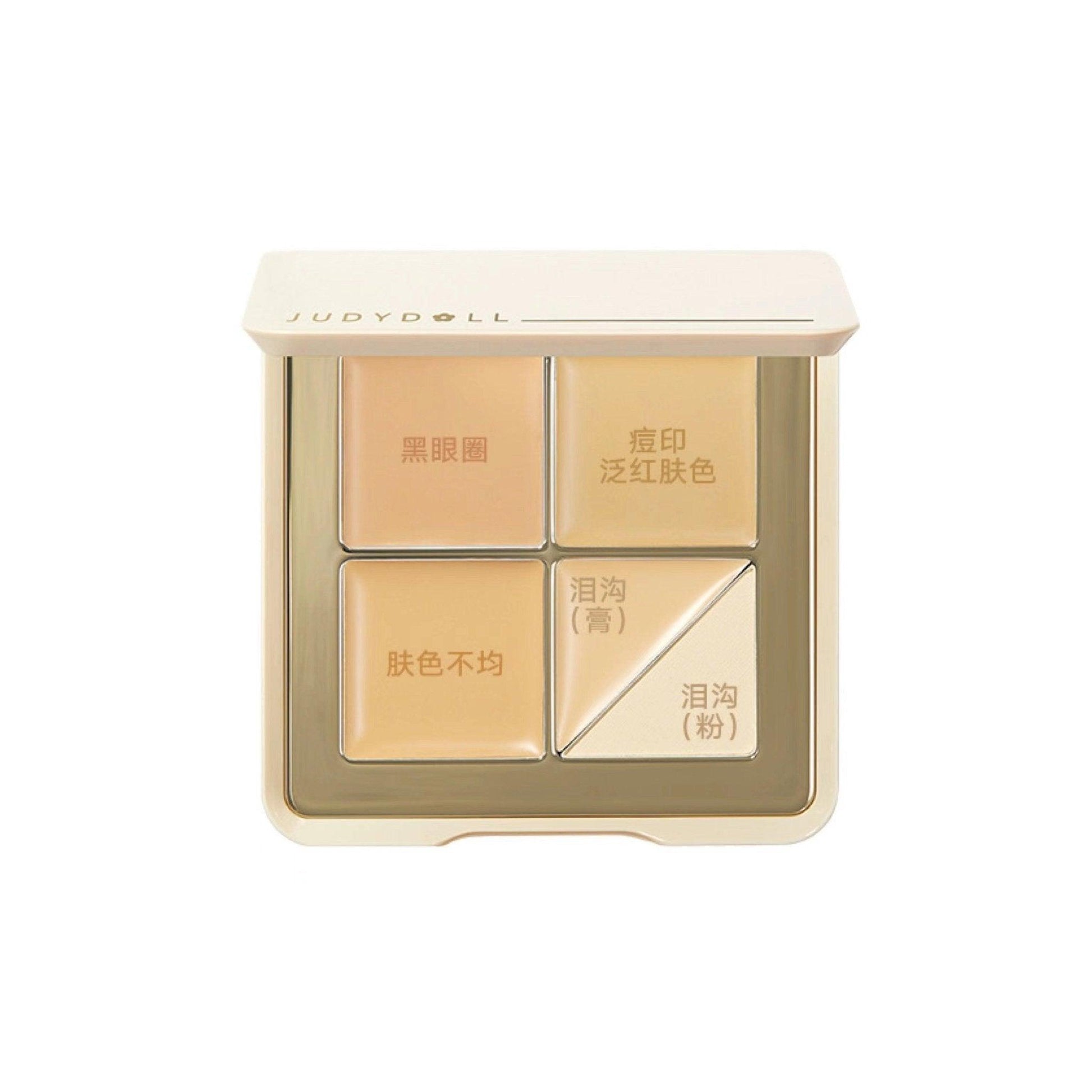 Judydoll Traceless Cloud Touch Concealer Palette JD124 - Chic Decent