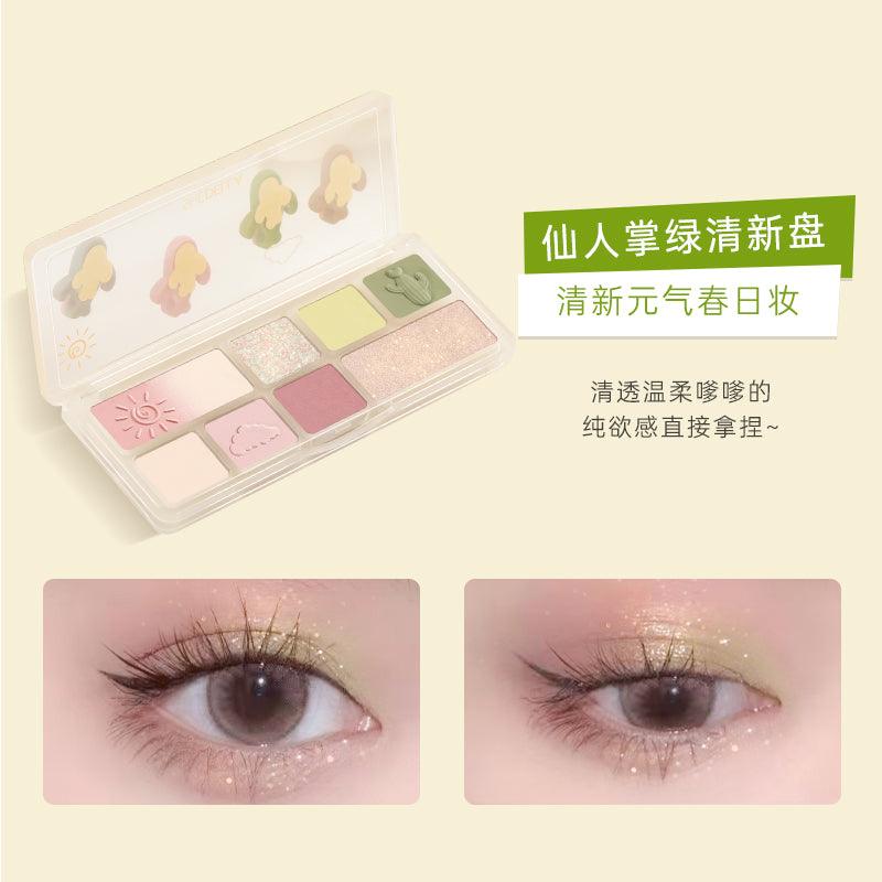 Shedella Eight Colors Eyeshadow Palette SDL05 - Chic Decent
