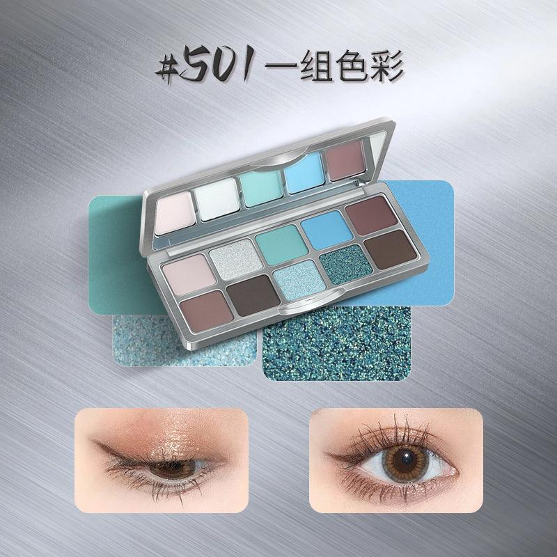 【NEW 701-901】Shedella Ten Colors Eyeshadow Palette SLD08 - Chic Decent