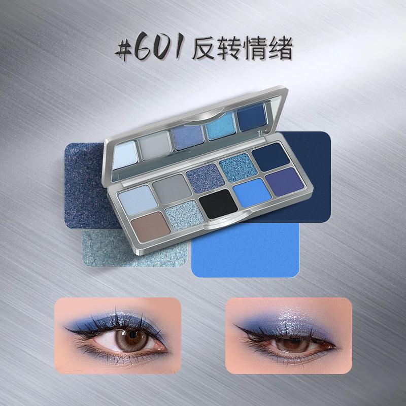 【NEW 701-901】Shedella Ten Colors Eyeshadow Palette SLD08 - Chic Decent