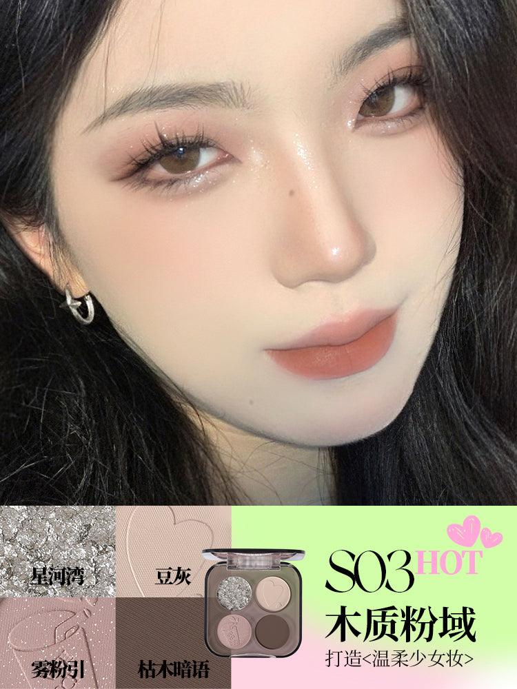 Veecci Four Colors Eyeshadow VC023 - Chic Decent