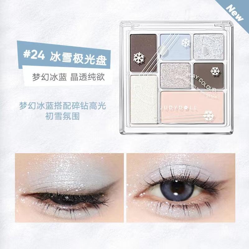 【NEW!26#-28#】Judydoll Enjoy Color Game 7 Colors Palette JD05F - Chic Decent